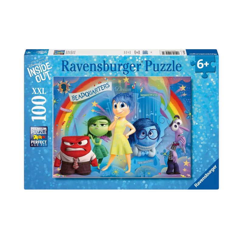 Ravensburger Disney Pixar Insidan Ut XXL Pussel 100 Bitar