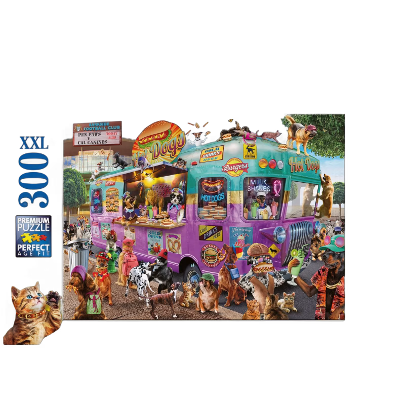 Ravensburger Hot Diggity Dogs XXL Pussel 300 Bitar