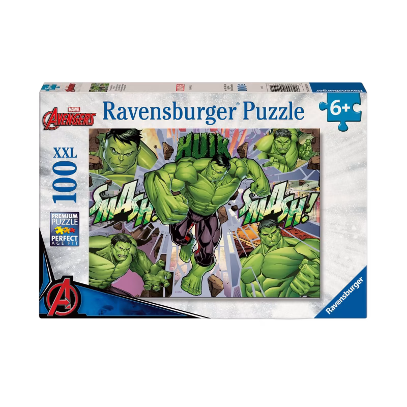 Ravensburger Marvel Avengers Hulken XXL Pussel 100 Bitar