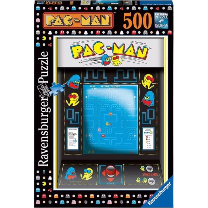 Ravensburger Pac Man Pussel (500-bitar)