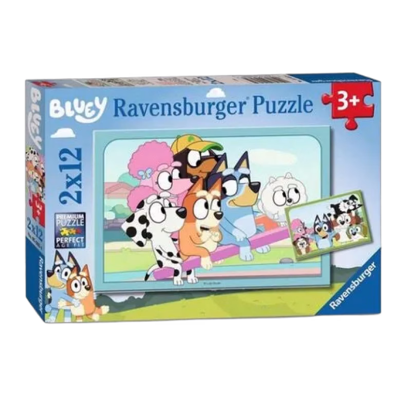 Ravensburger Pussel Bluey 2x12 Bitar