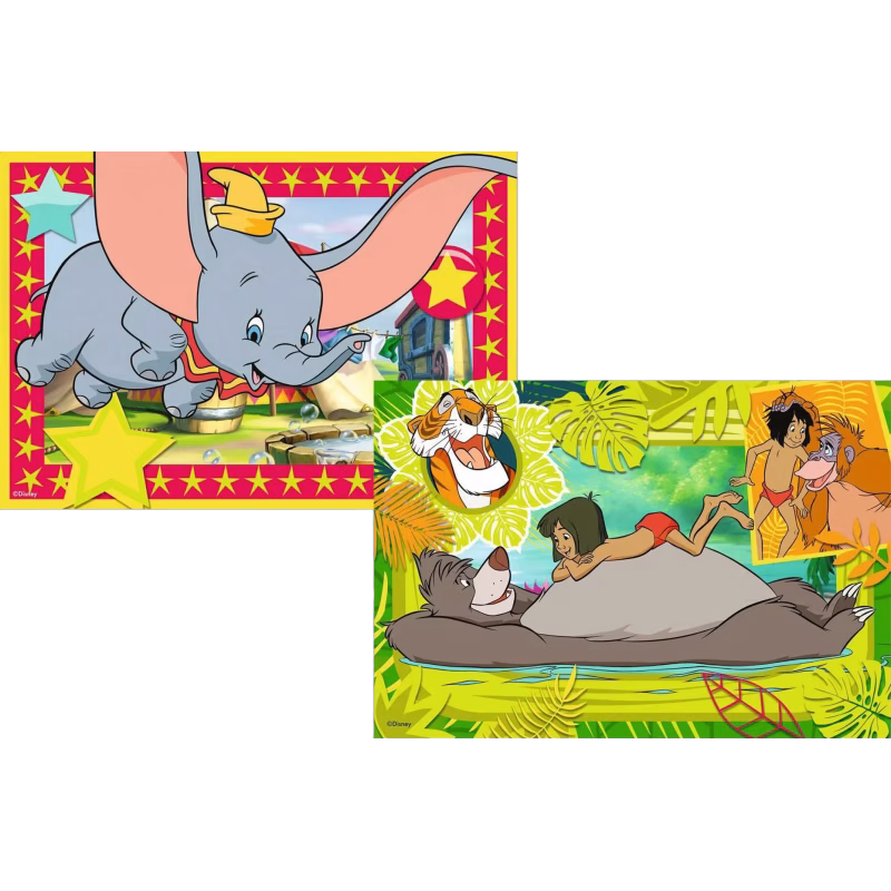Ravensburger Pussel Disney Animals 2x12 Bitar