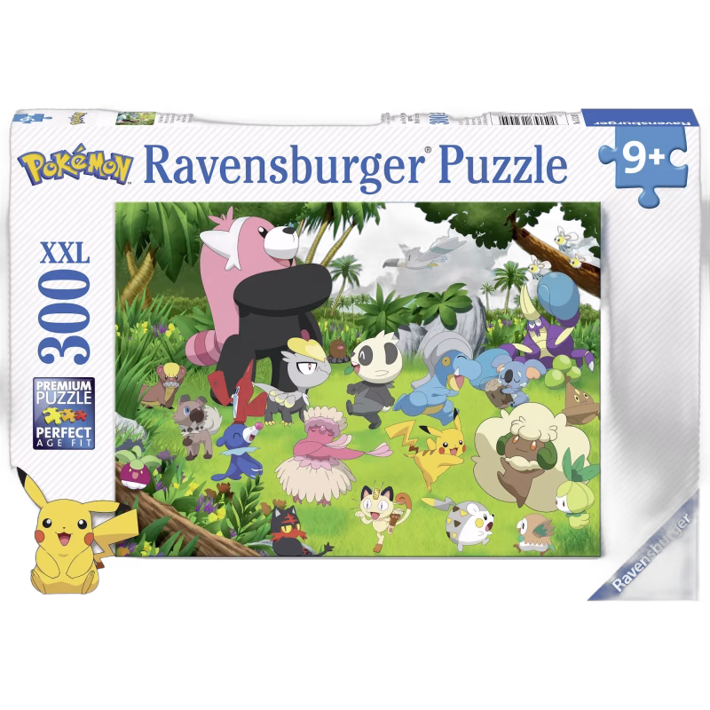 Ravensburger Pussel Vild Pokémon, 300 Bitar