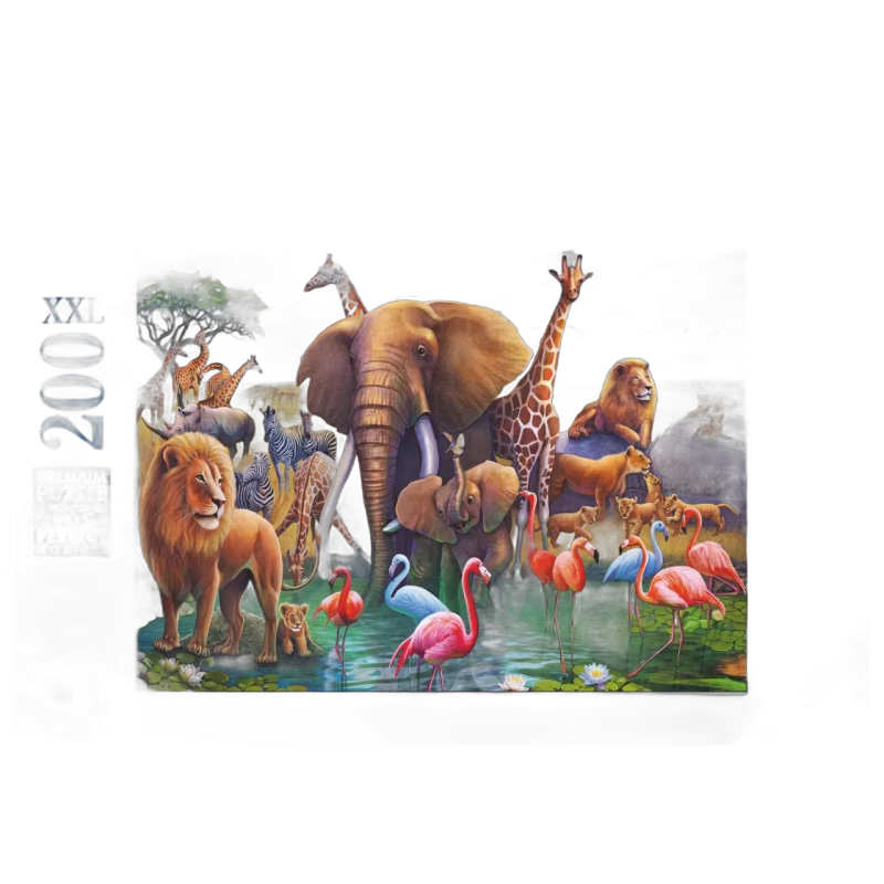 Ravensburger Pussel Wildlife 200 Bitar