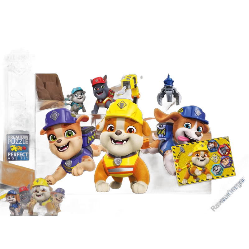 Ravensburger Rubble &  Crew Pussel 2x12 Bitar