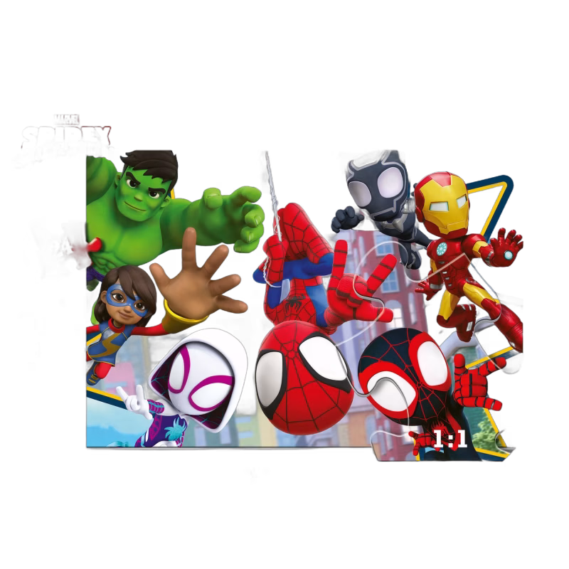 Ravensburger Spidey and His Amazing Friends Mega Golvpussel 24 Bitar