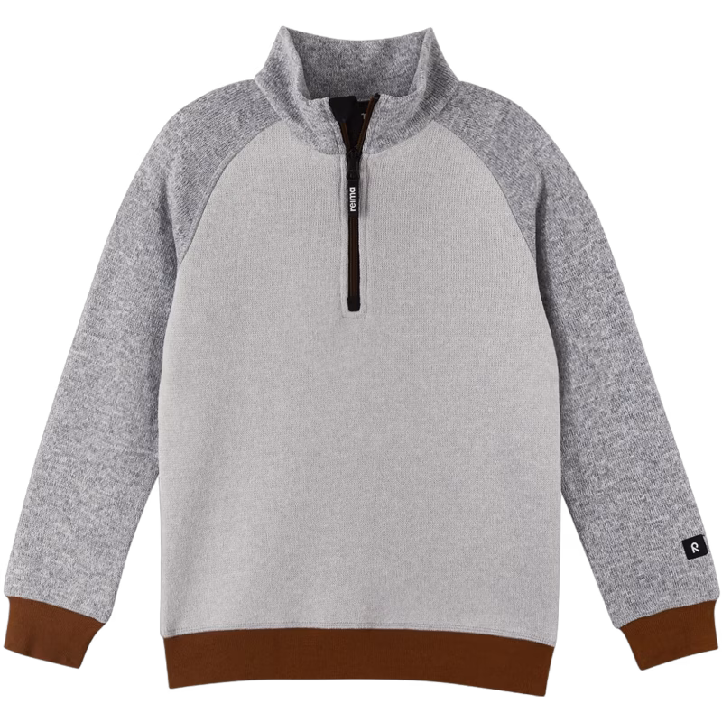 Reima Neulus Fleecejacka, White Melange, 128