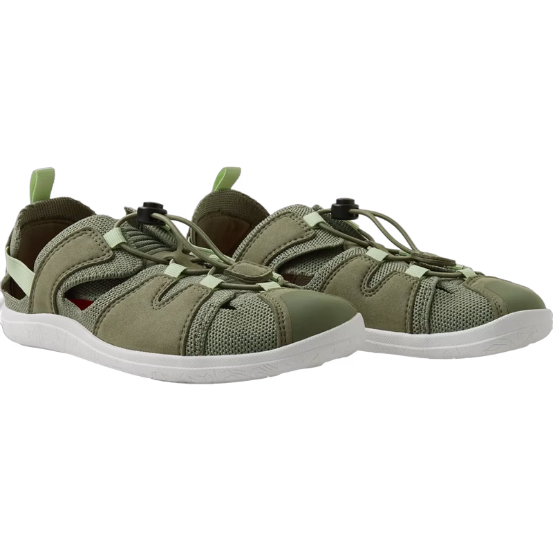 Reima Valoa Barefoot Sandaler, Greyish Green, 28