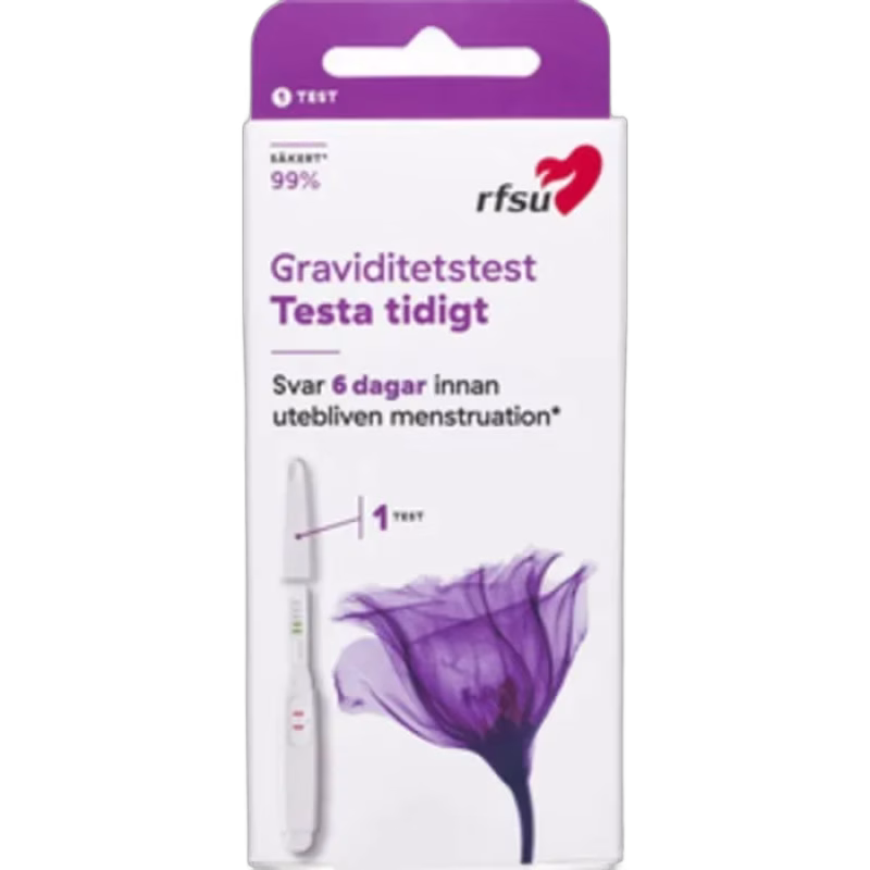 RFSU Graviditetstest testa tidigt 1 st