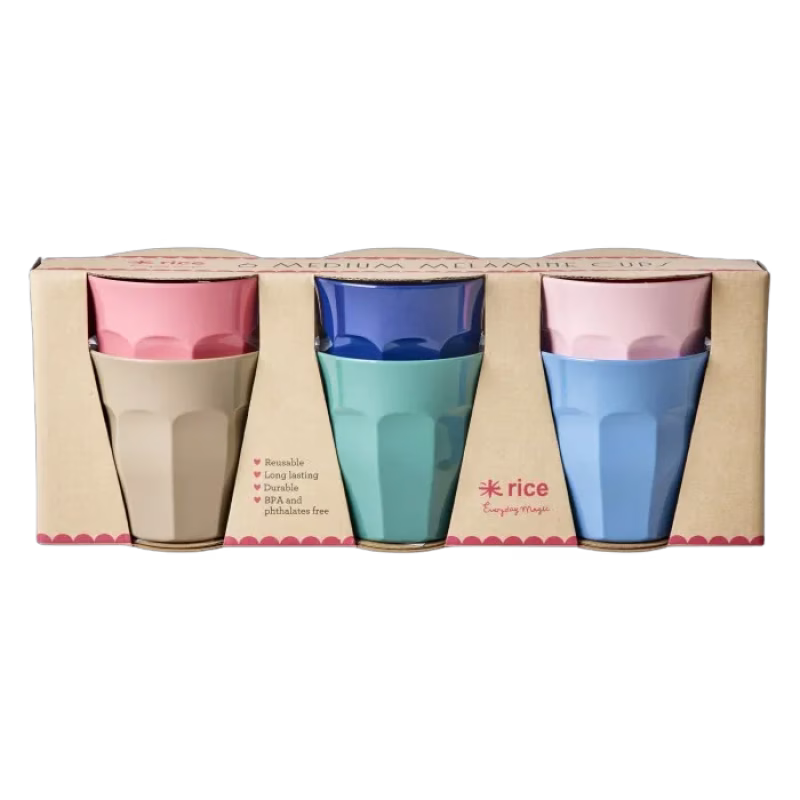 Rice Mugg Melamin M 6-pack (A New York Minute)