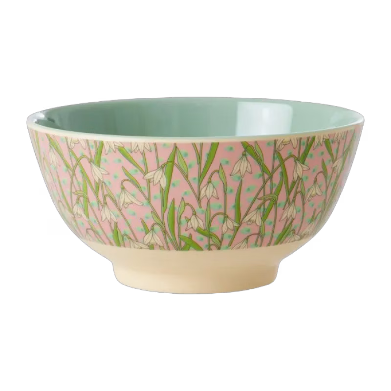 Rice Skål Melamin M (Snowdrop)