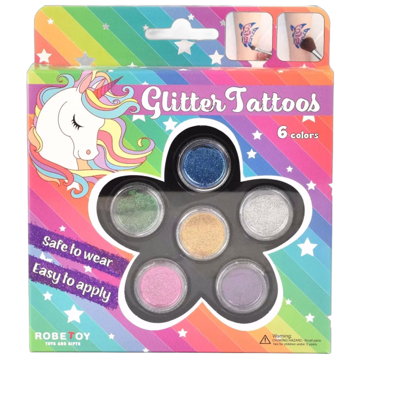 Robetoy Glitter Tatuering Set