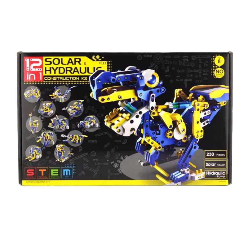 Robetoy Solar Byggsats 12-i-1 230 Bitar