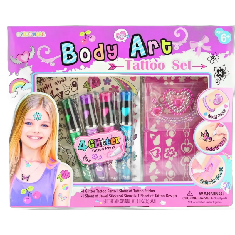 Robetoy Tatueringsset 8-pack 25 cm
