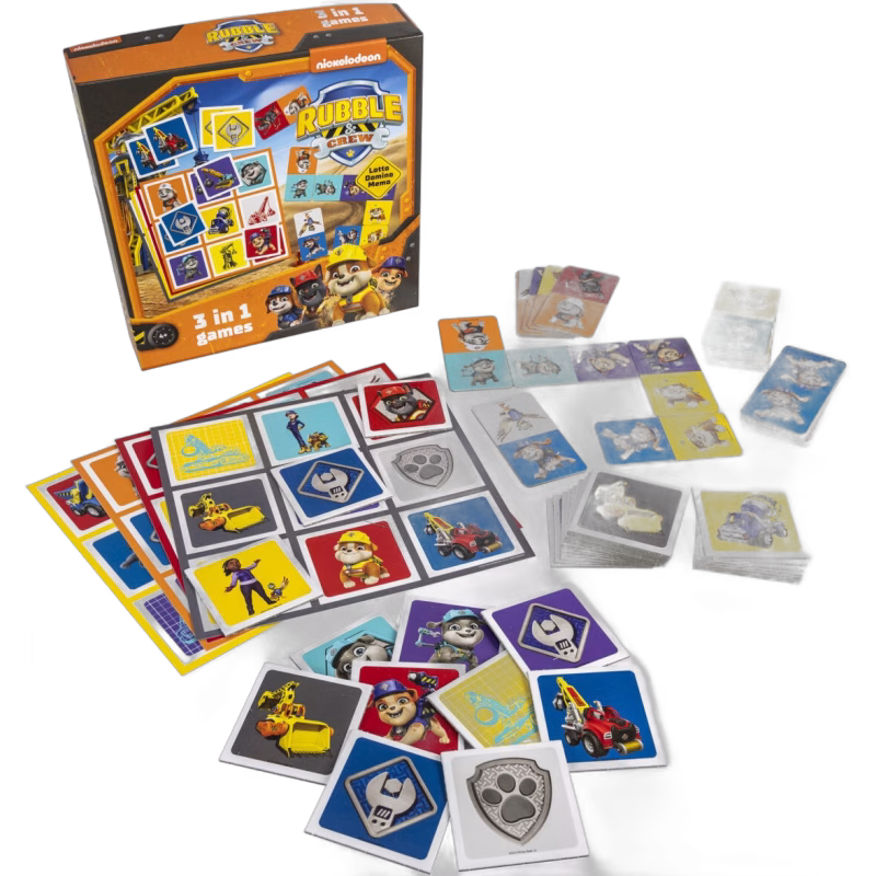 Rubble &  Crew Rubble &  Crew Spel 3-in-1