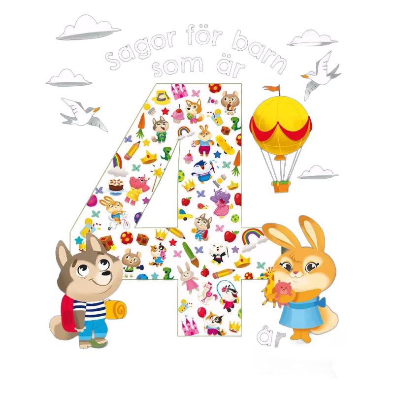 Sagor för barn som är 4 år