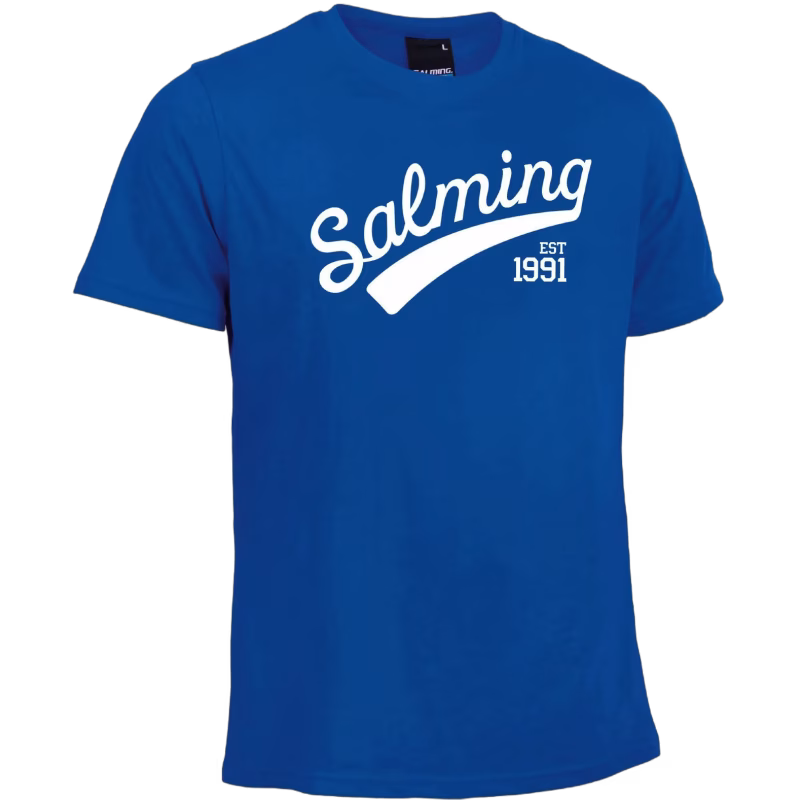 Salming Logo Tee JR T-shirt, Royal Blue 140