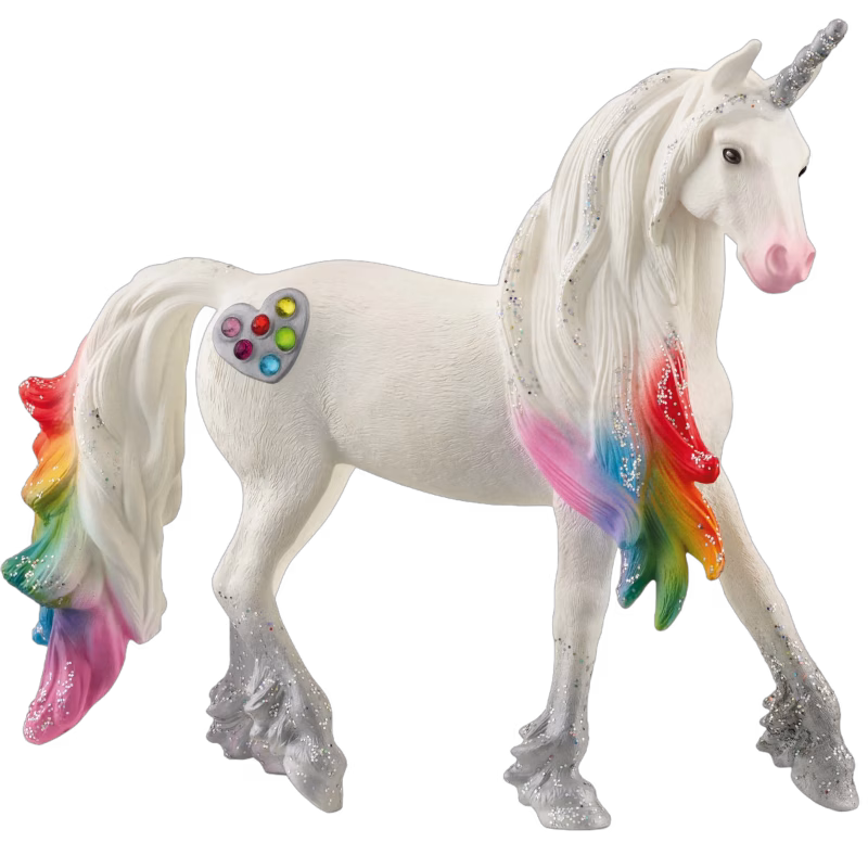 Schleich 70725 Rainbow Love Enhörning Hingst
