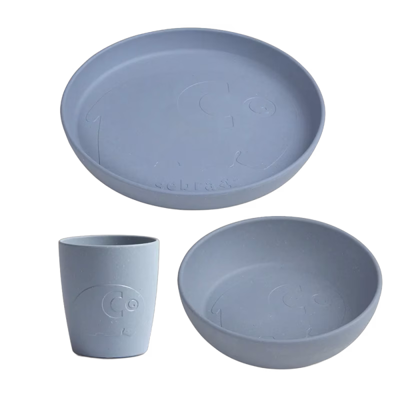 Sebra Mums Middagsset Powder Blue