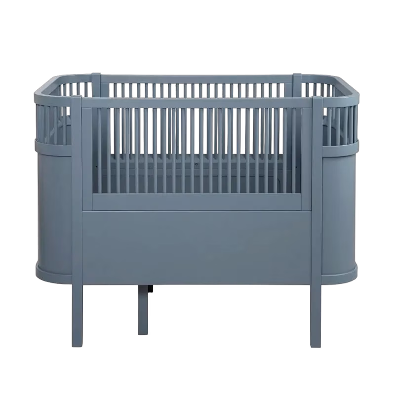Sebra växasäng baby & jr, forest lake blue