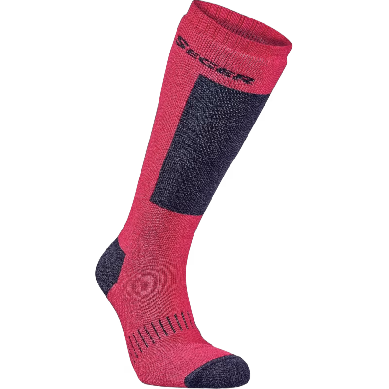 Seger Alpin Skidstrumpor, Cerise, 37-39