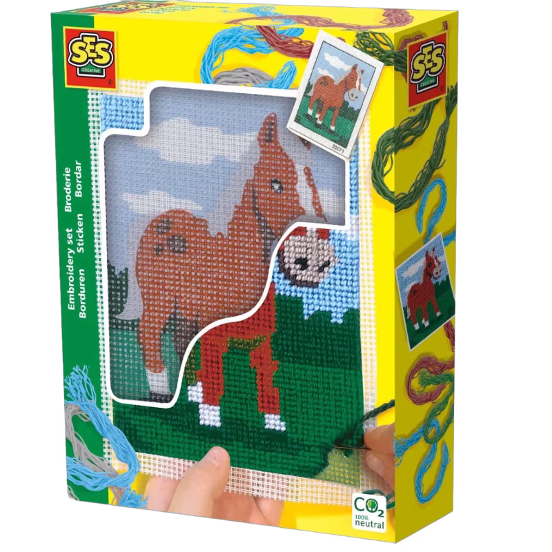 SES Broderi Pysselset Häst