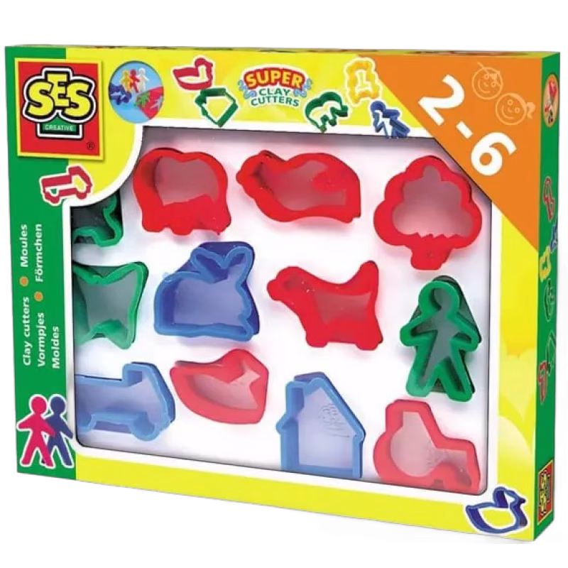 SES Creative Formar för Modellera 12-Pack