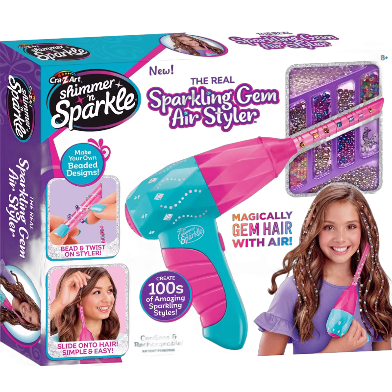 Shimmer n' Sparkle Gem Air Hårstylingset