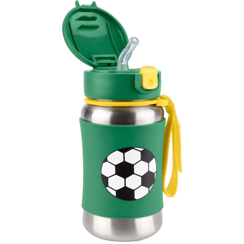 Skip Hop Spark Style Sportflaska Fotboll, Grön