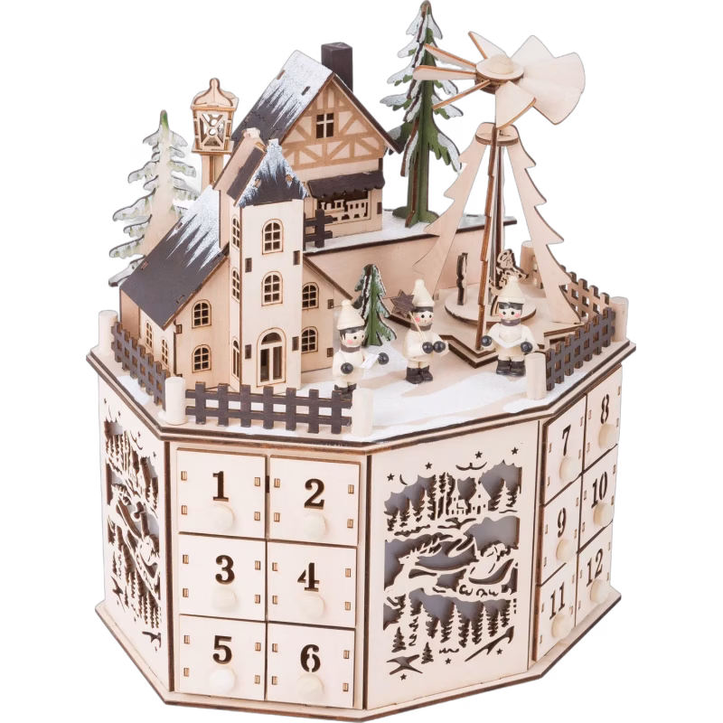 Small Foot Adventskalender Pyramid Trä