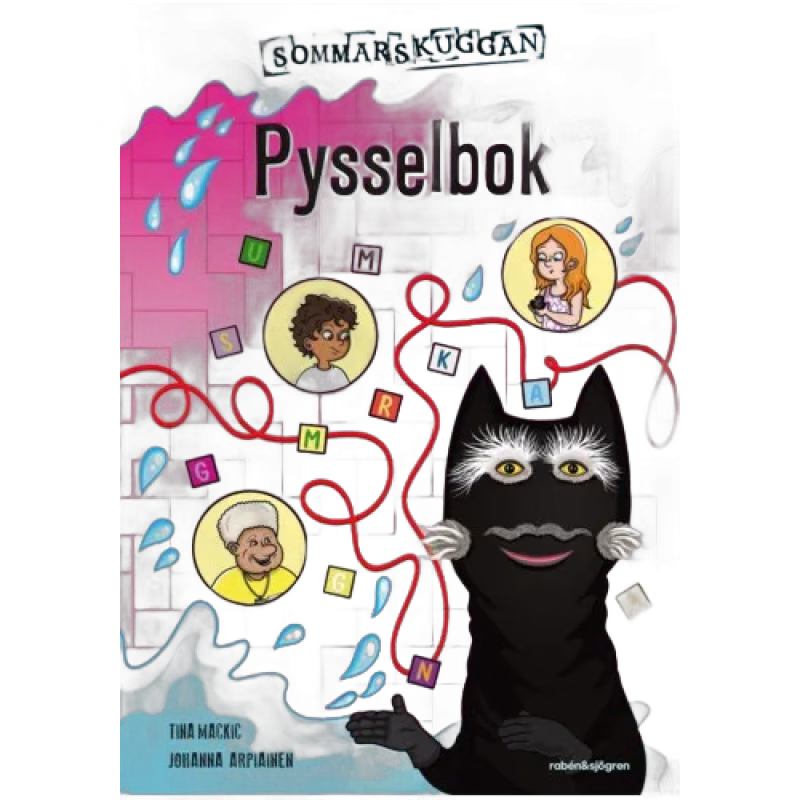 Sommarskuggan Pysselbok med Klistermärken