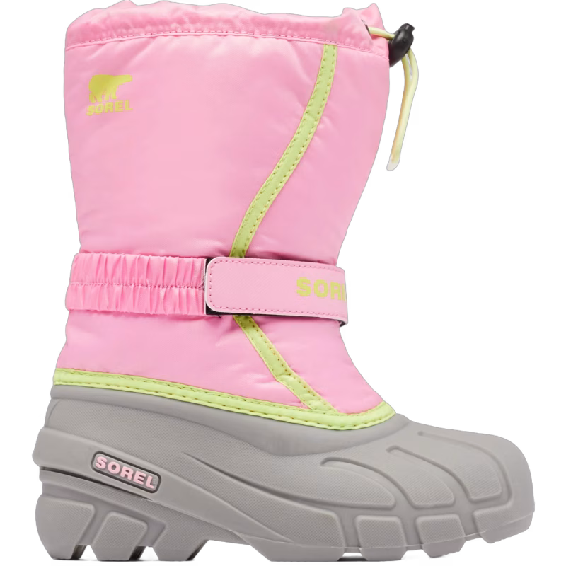 Sorel Youth Flurry Print Vinterkängor, Pink, 34