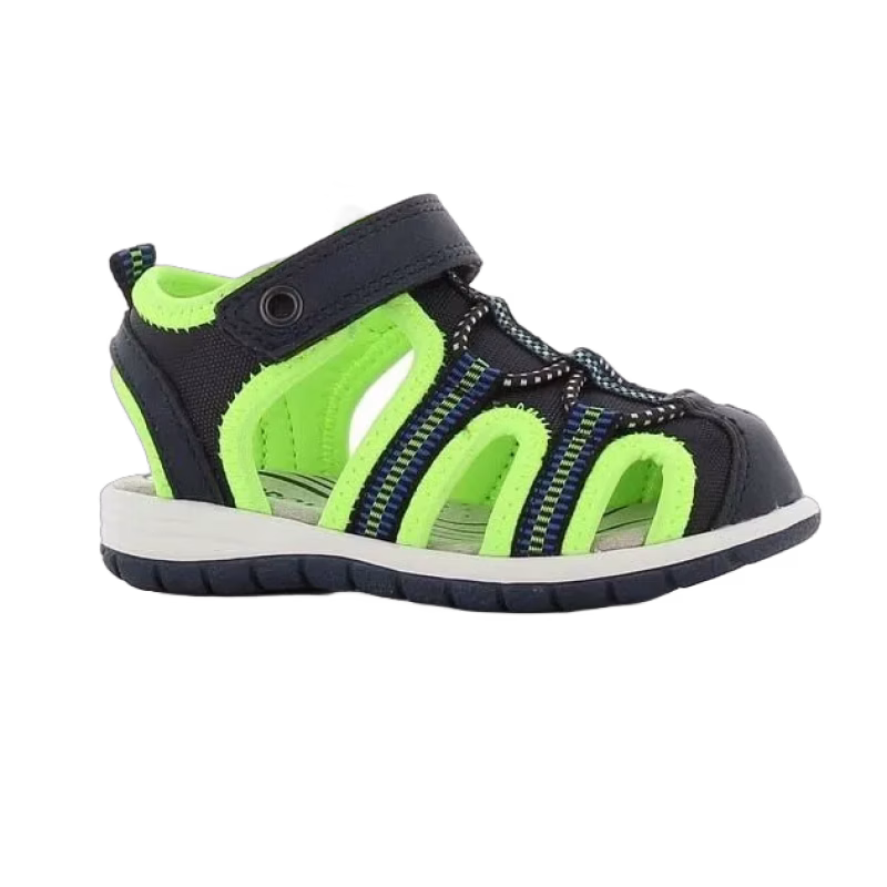 Sprox Bebissandaler, Navy/Green, Stl 26