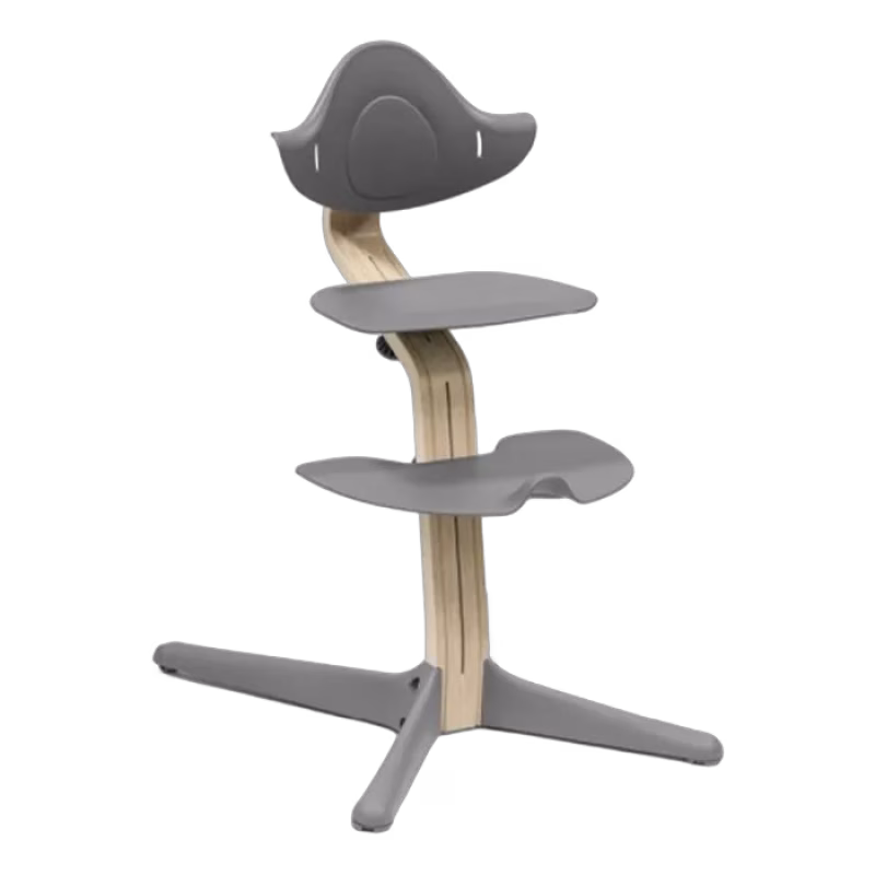 Stokke Nomi Matstol (Natural/Grey)