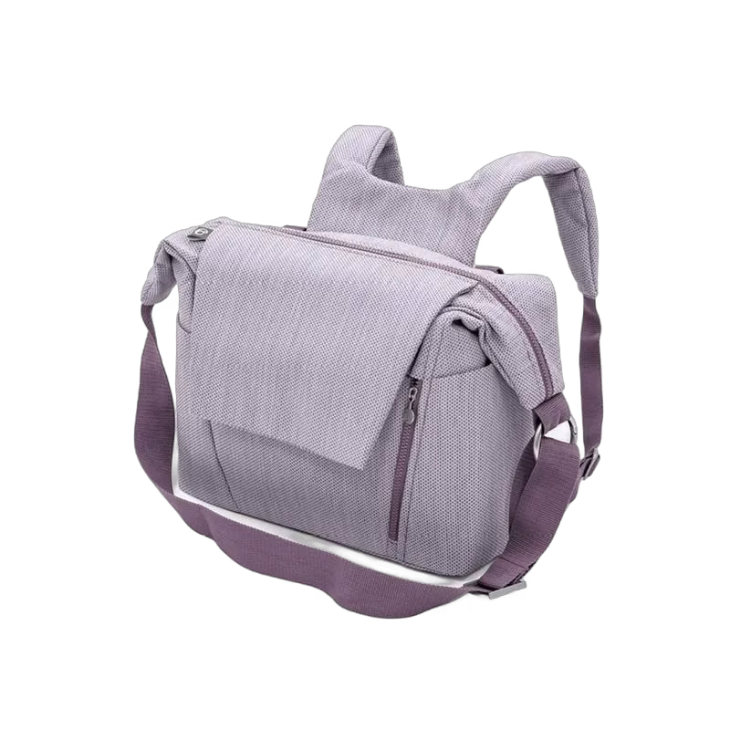 Stokke skötväska & ryggsäck, brushed lilac, brushed lilac