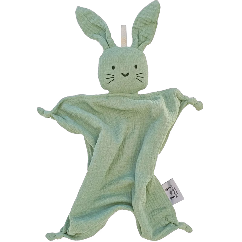 Summerville Organic Snuttefilt Eko Kanin, Cameo Green