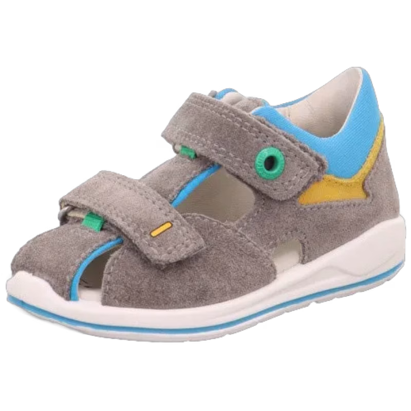 Superfit Boomerang Sandaler, Grå/Turkos, 22