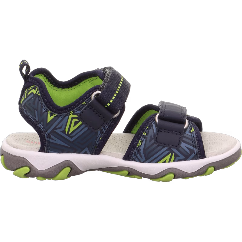 Superfit Mike 3.0 Sandaler, Blå/Ljusgrön, 33