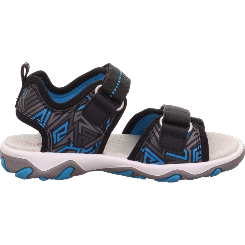 Superfit Mike 3.0 Sandaler, Svart/Turkos, 26
