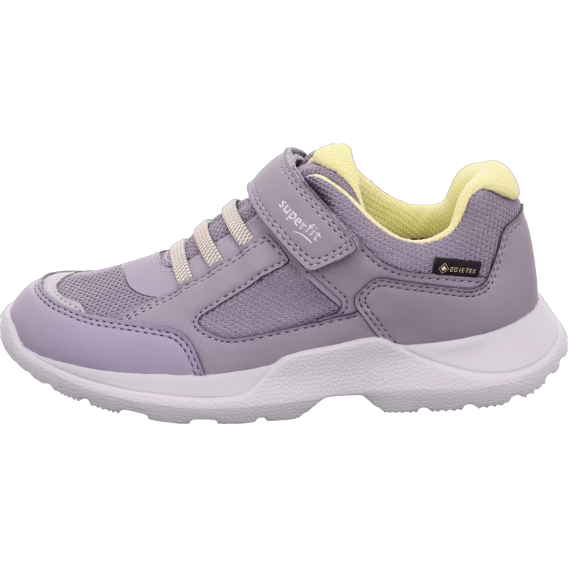 Superfit Rush GTX Sneakers, Purple/Yellow, 28