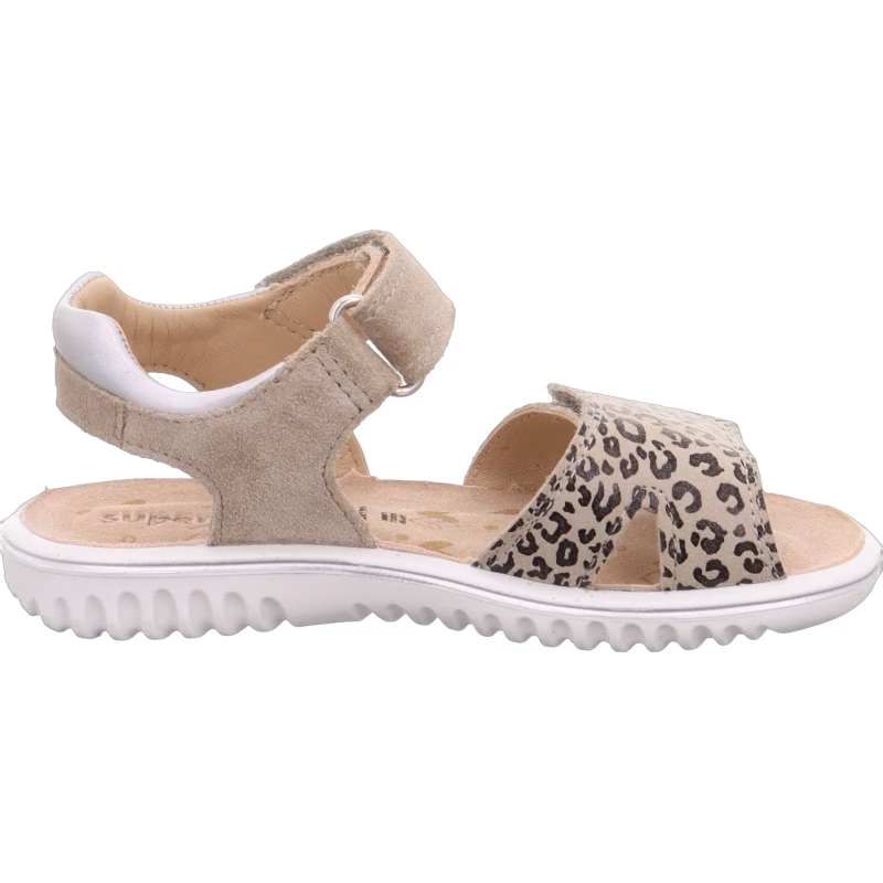 Superfit Sparkle Sandaler, Beige, 28