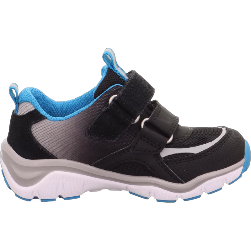 Superfit Sport5 GTX Sneakers, Svart/Turkos, 25