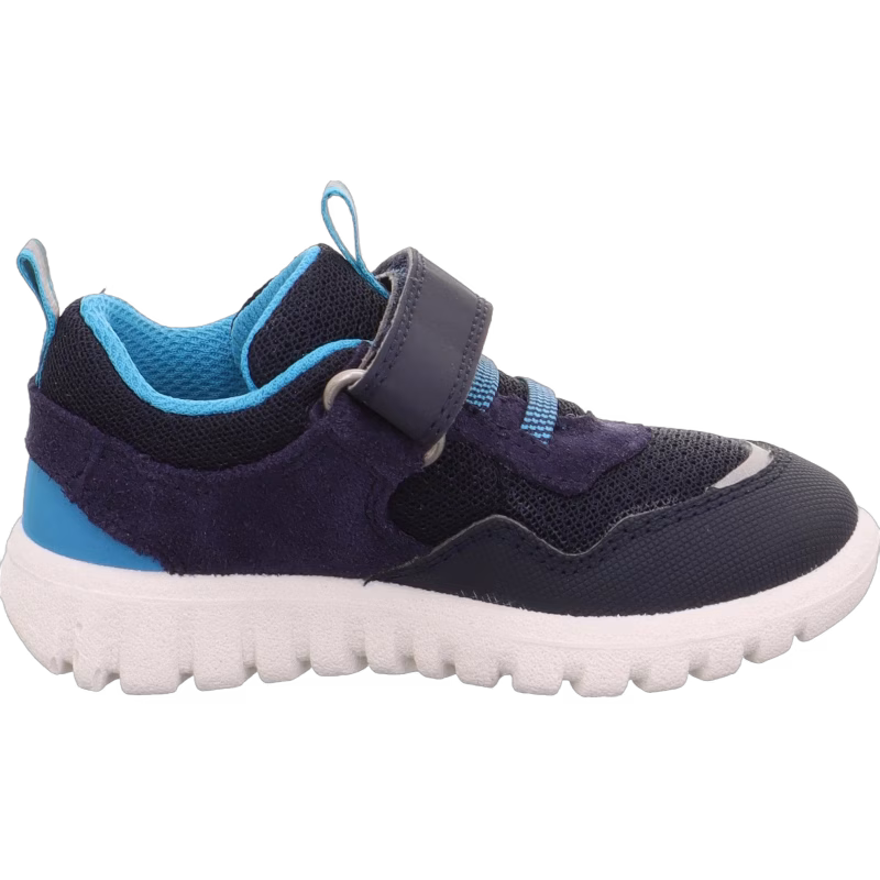 Superfit Sport7 Mini Sneakers, Blå/Turkos, 25