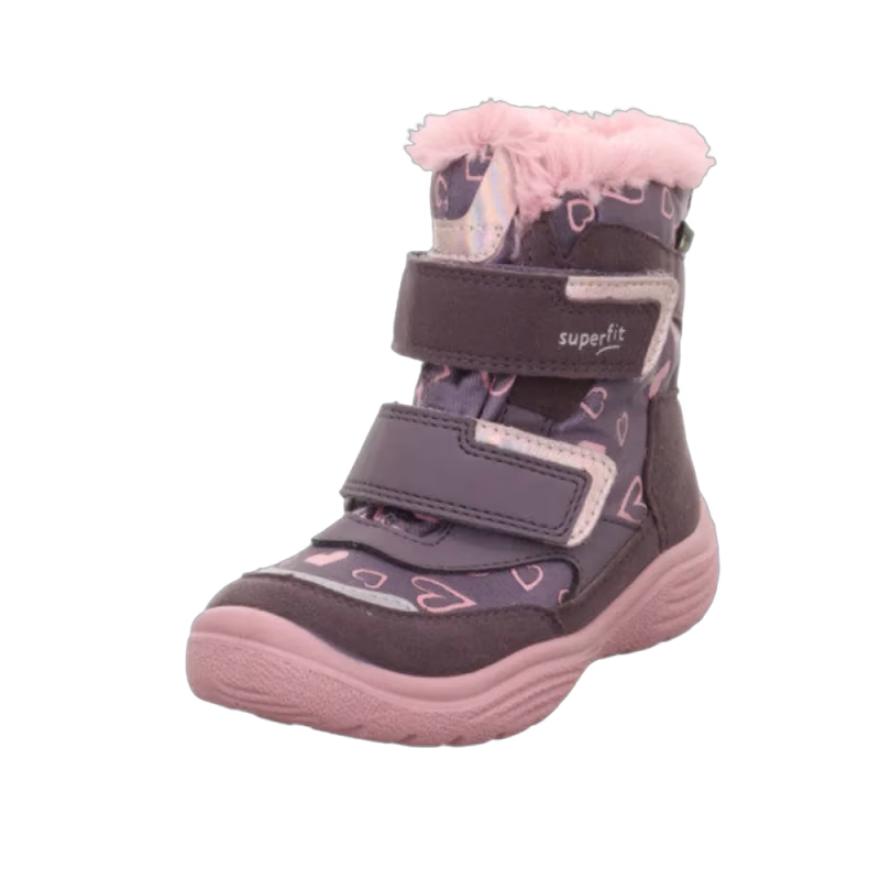 SUPERFIT Vinterkängor Crystal Lila