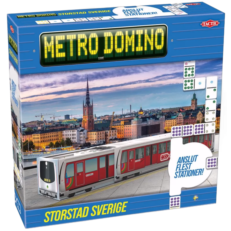 Tactic Metro Domino Storstad Sverige