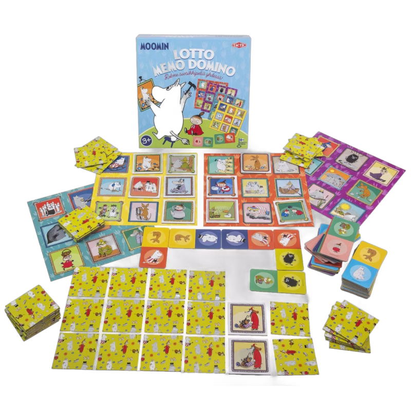 Tactic Mumin Spel 3-in-1