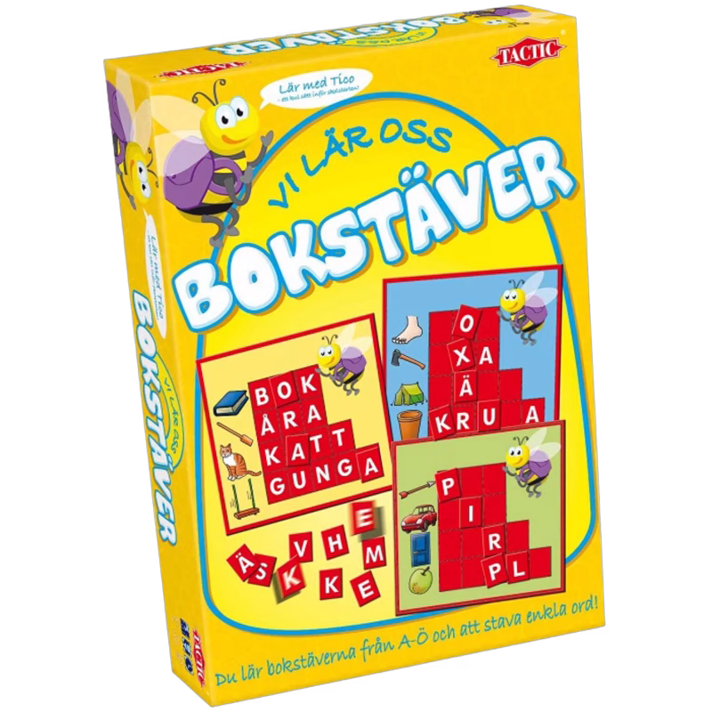Tactic Vi lär oss Bokstäver Spel