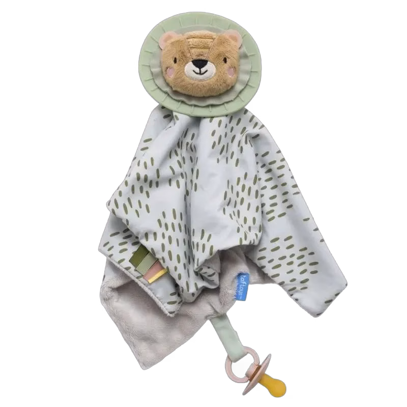 Taf Toys Lion snuttefilt med bitring