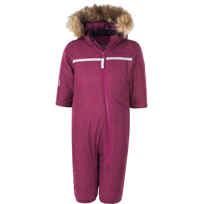 TDLR Charlie Babyoverall, Beet Red 74-80