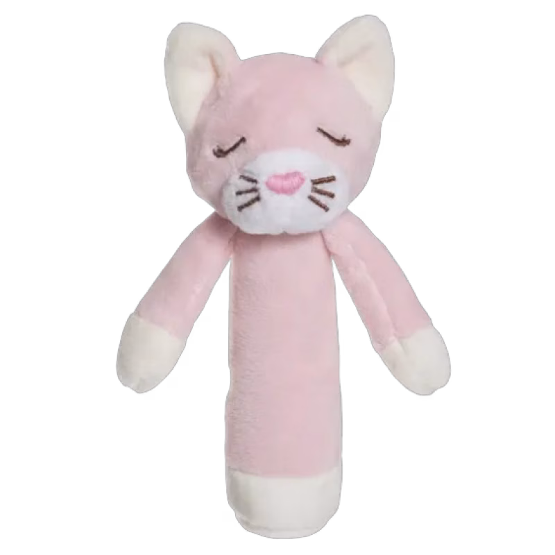 Teddykompaniet Diinglisar Skallra Katt (Babyrosa)